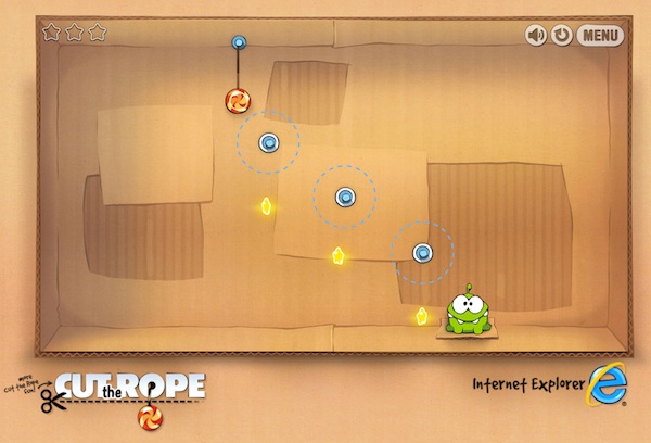 Cut the Rope en HTML5 – Para jugar en la computadora