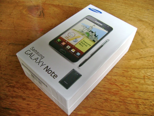 Unboxing – Samsung Galaxy Note