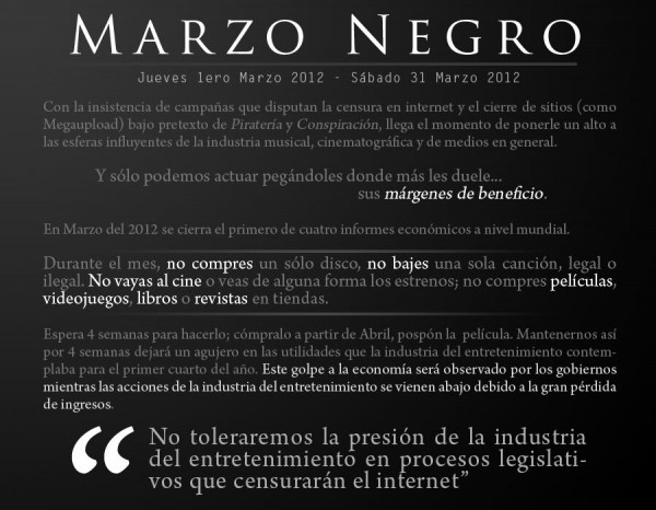 Marzo Negro, la Gran Operación de Ataque de Anonymous