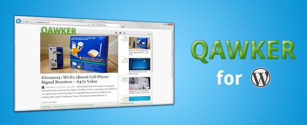 Qawker la copia del Tema para WordPress de LifeHacker y Gizmodo