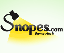 Snopes, el sitio que desmiente rumores, mitos y leyendas urbanas