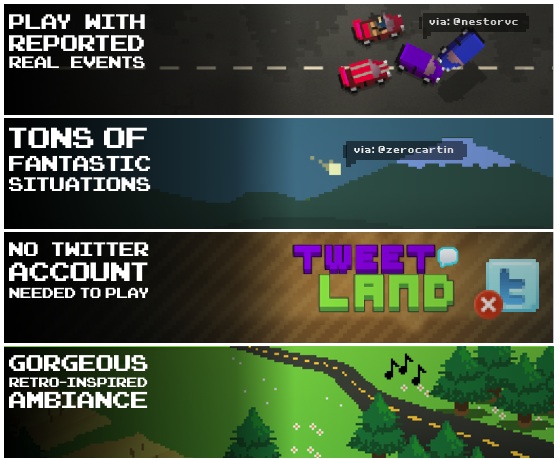 Tweetland el videojuego en tiempo real basado en Twitter