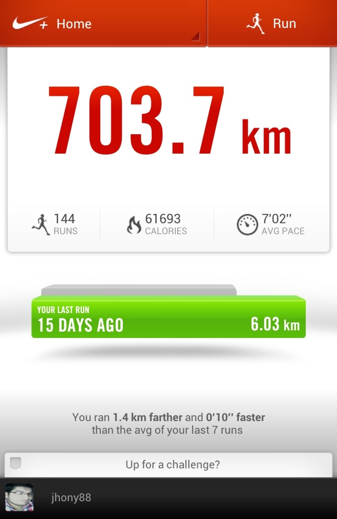 Nike Plus Running para Android