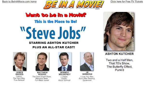 Se necesitan Actores para la Película de Steve Jobs
