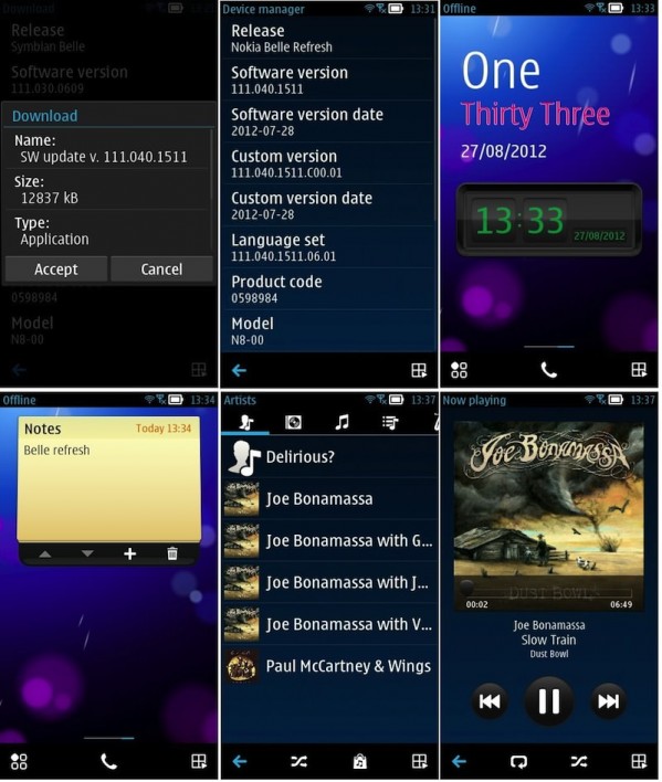 Nokia Belle Refresh para el Nokia N8, E7, C7, C6-01, X7 y 500