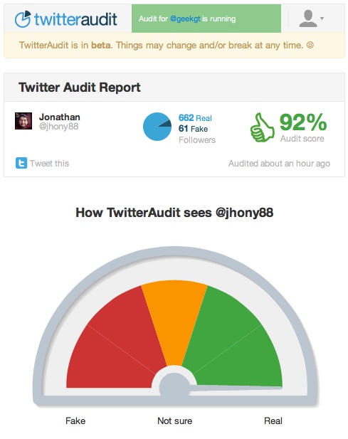 Twitter Audit
