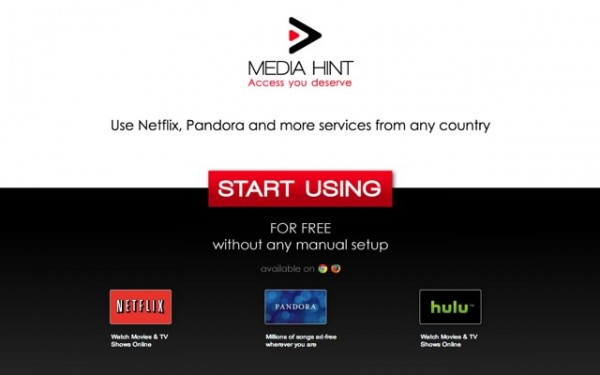 Utilizar Hulu, Pandora, Rdio fuera de Estados Unidos sin VPN