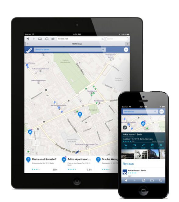 Nokia Here, la aplicación de Mapas de Nokia llega a iOS