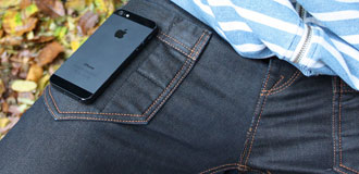 Jeans diseñados para el iPhone