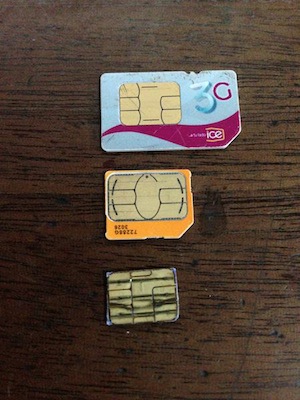 Guía para convertir SIM en nanoSIM para el iPhone 5
