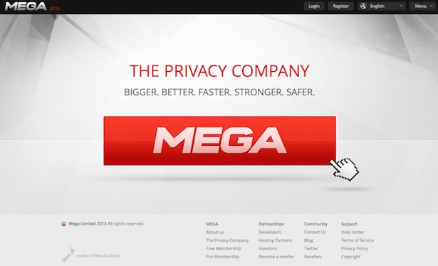 Mega en su primer día registra más de 1 millón de usuarios