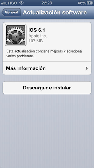 iOS 6.1