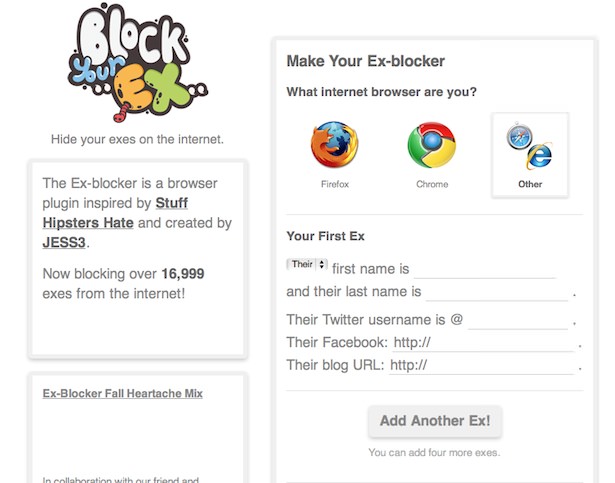 Elimina a tu Ex de Internet