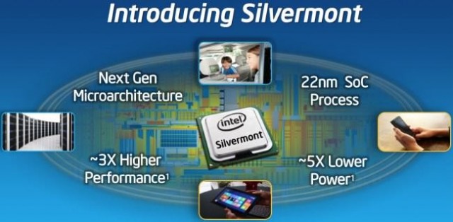 Intel anuncia el Procesador Silvermont la nueva generación de los Atom