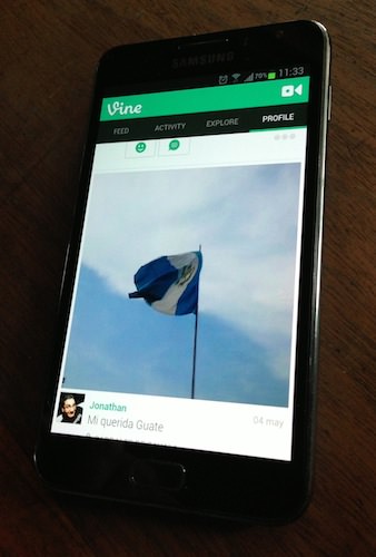 Vine en Android