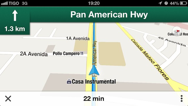 Google Maps Navegación