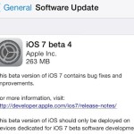 iOS 7 Beta 4