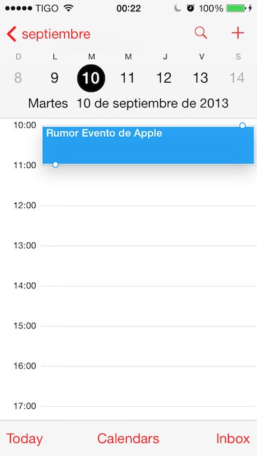 Rumor Evento de Apple