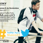Twitter Party #MusicaX3