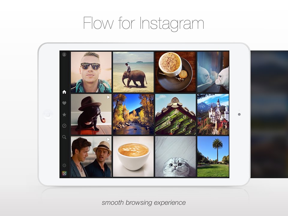 Flow la mejor aplicación para usar Instagram en el iPad