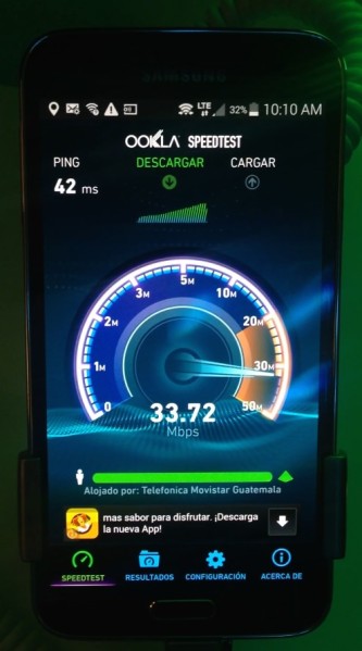 La tecnología 4G LTE de Movistar llegó a Guatemala