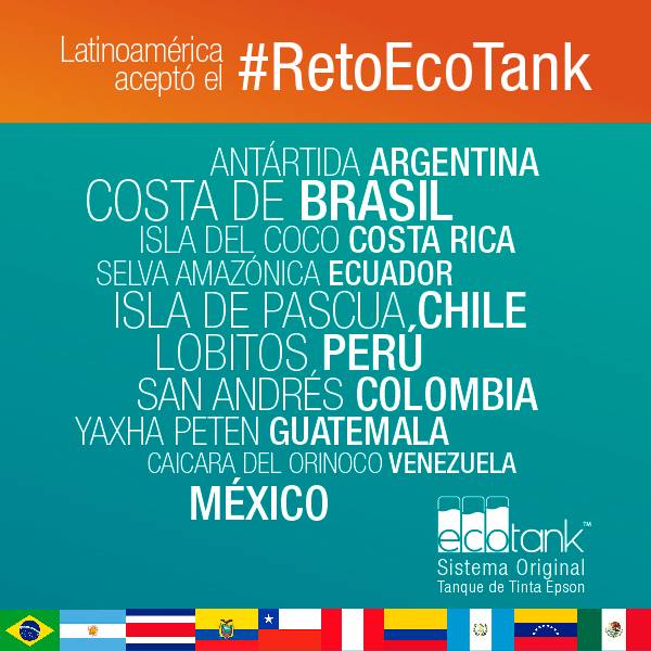 Epson presenta su #RetoEcotank