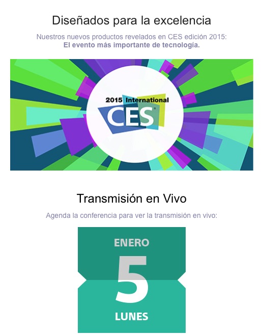 Sigue la Conferencia de Sony en el CES 2015
