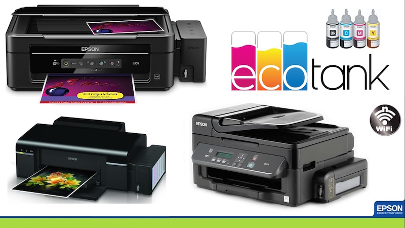 Impresoras Multifucionales Epson  Ecotank – Imprime hasta 12 mil páginas