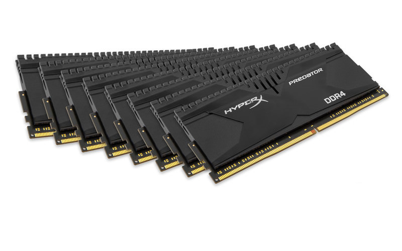 HyperX lanza memoria FURY DDR4 y kits Predator DDR4 de 32GB y 64GB