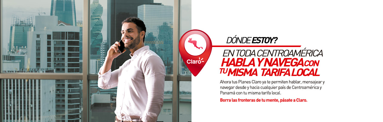 Claro elimina el Roaming en Centroamérica y Panamá