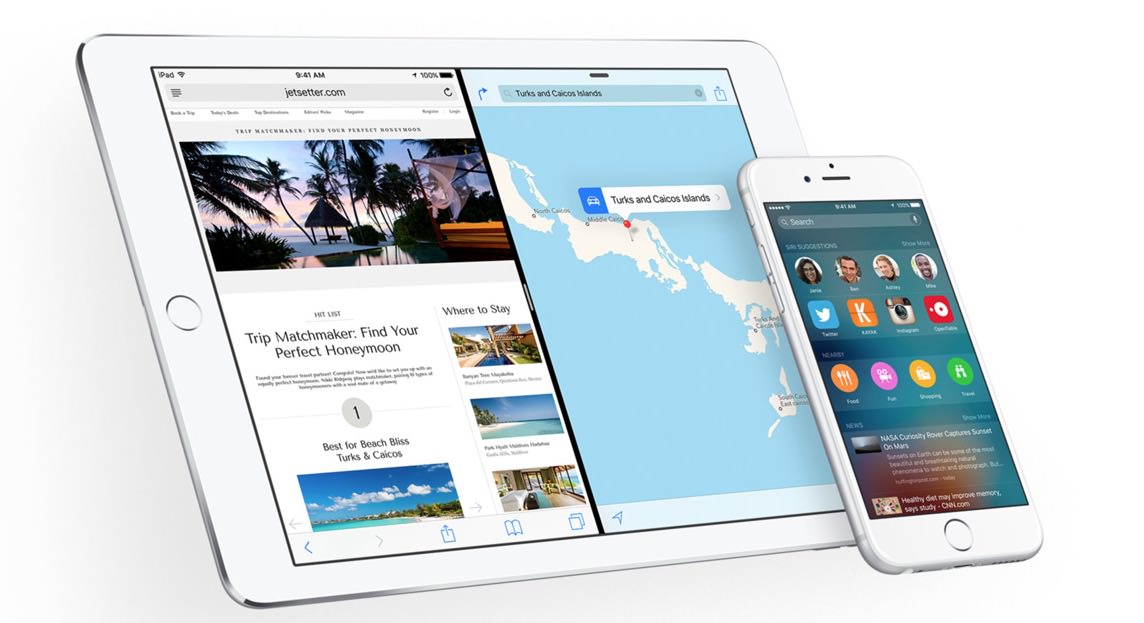 Dispositivos compatibles con iOS 9