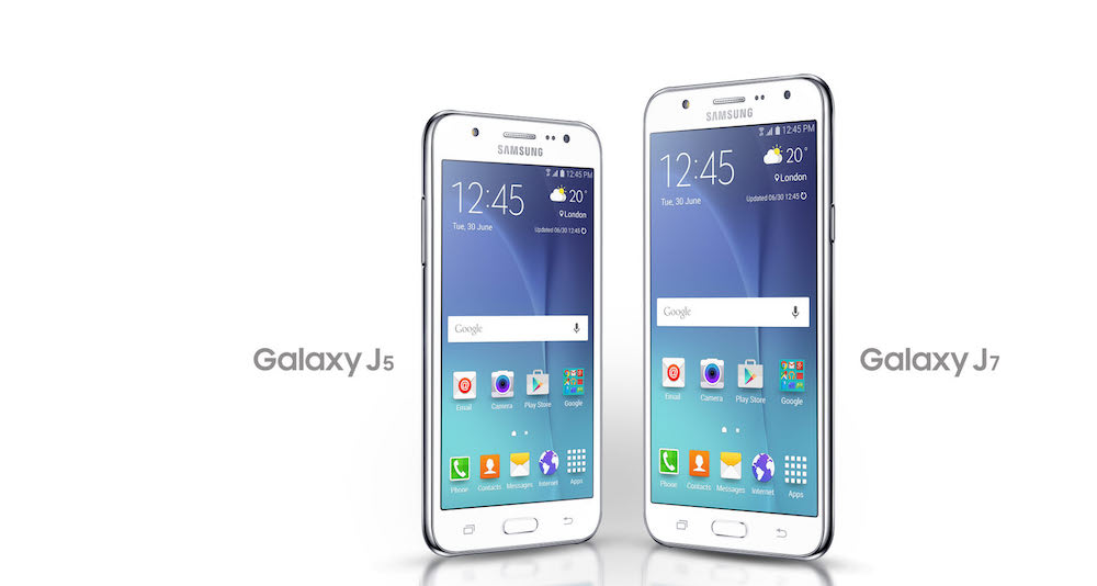 Galaxy J5 y Galaxy J7