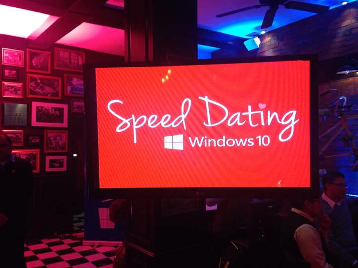 Windows 10 Speed Dating