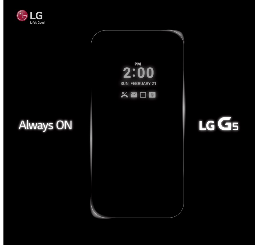 El LG G5 será el smartphone que nunca duerme