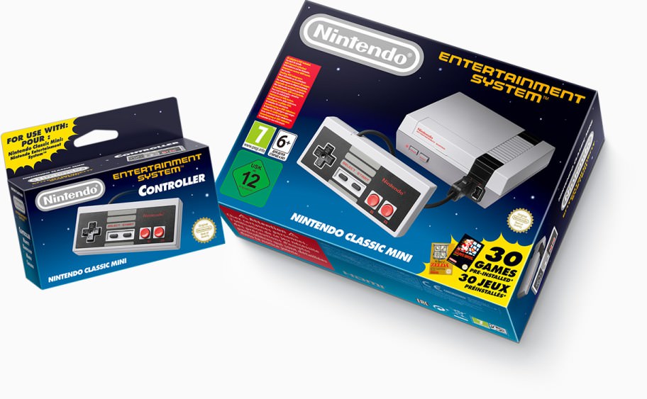 Nintendo presenta la nueva mini NES – Diferente tamaño, mismos juegos y recuerdos