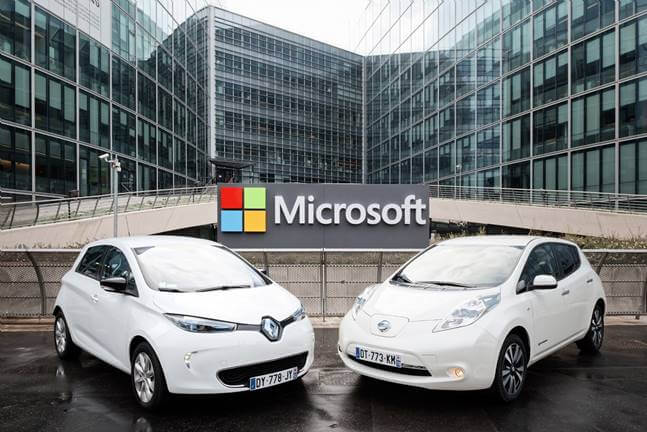Microsoft y Nissan se unen en la carrera de los automóviles inteligentes