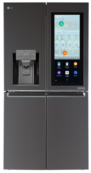 Smart InstaView – Un refrigerador con pantalla táctil transparente