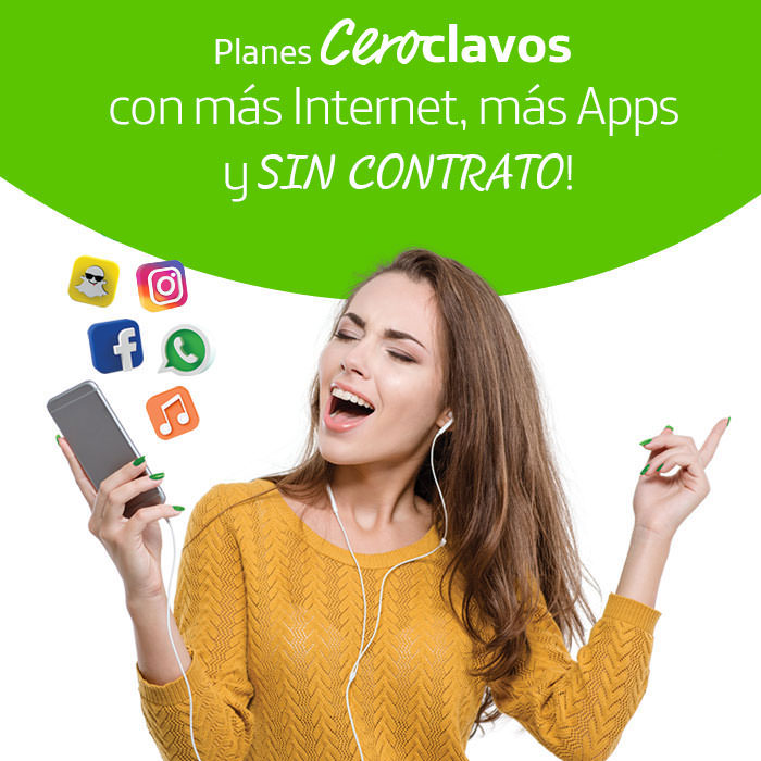 Movistar Guatemala y sus planes ilimitados Cero Clavos sin contrato