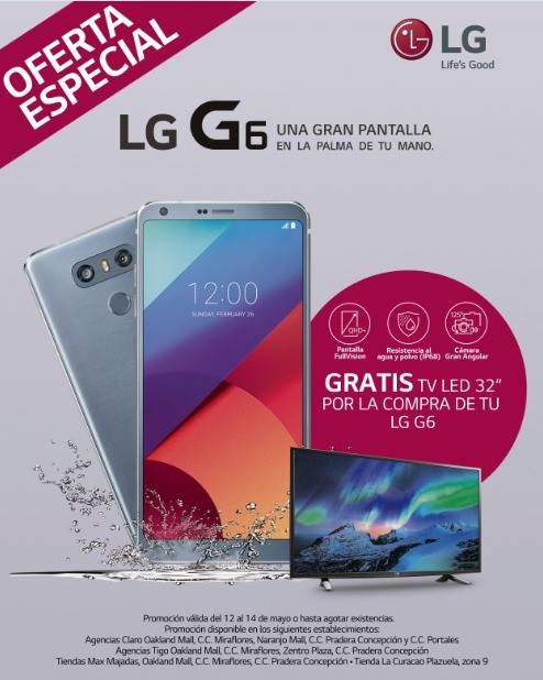 LG G6 Preventa Guatemala
