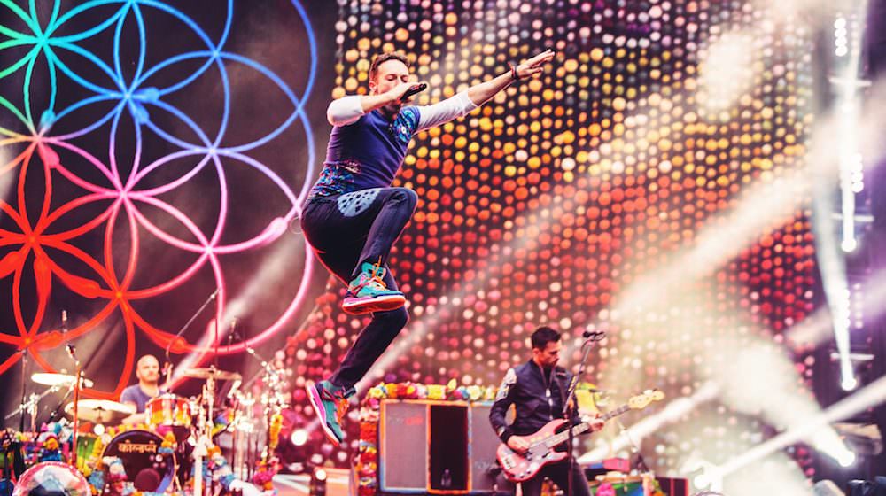 Coldplay Samsung VR Concierto