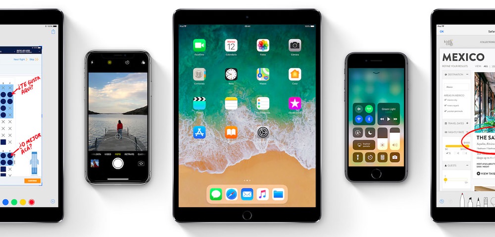 Equipos compatibles con iOS 11