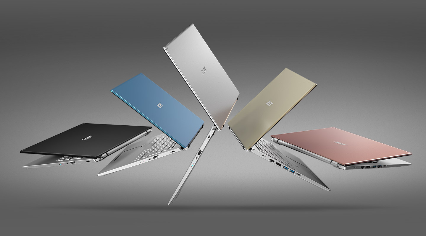 Acer lanza nuevas notebooks de las series Swift, Spin y Aspire