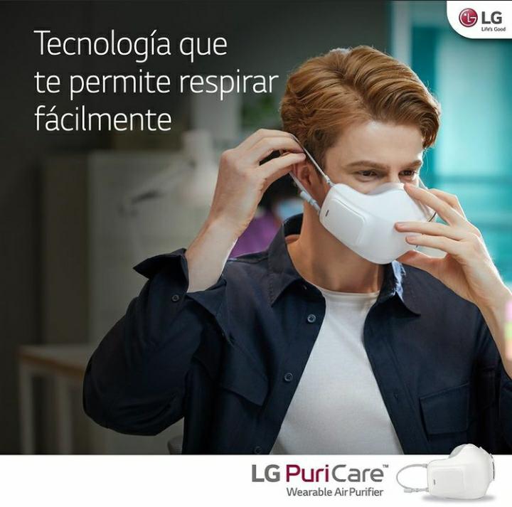 LG Puricare Wearable Air Purifier – La mascarilla inteligente de LG