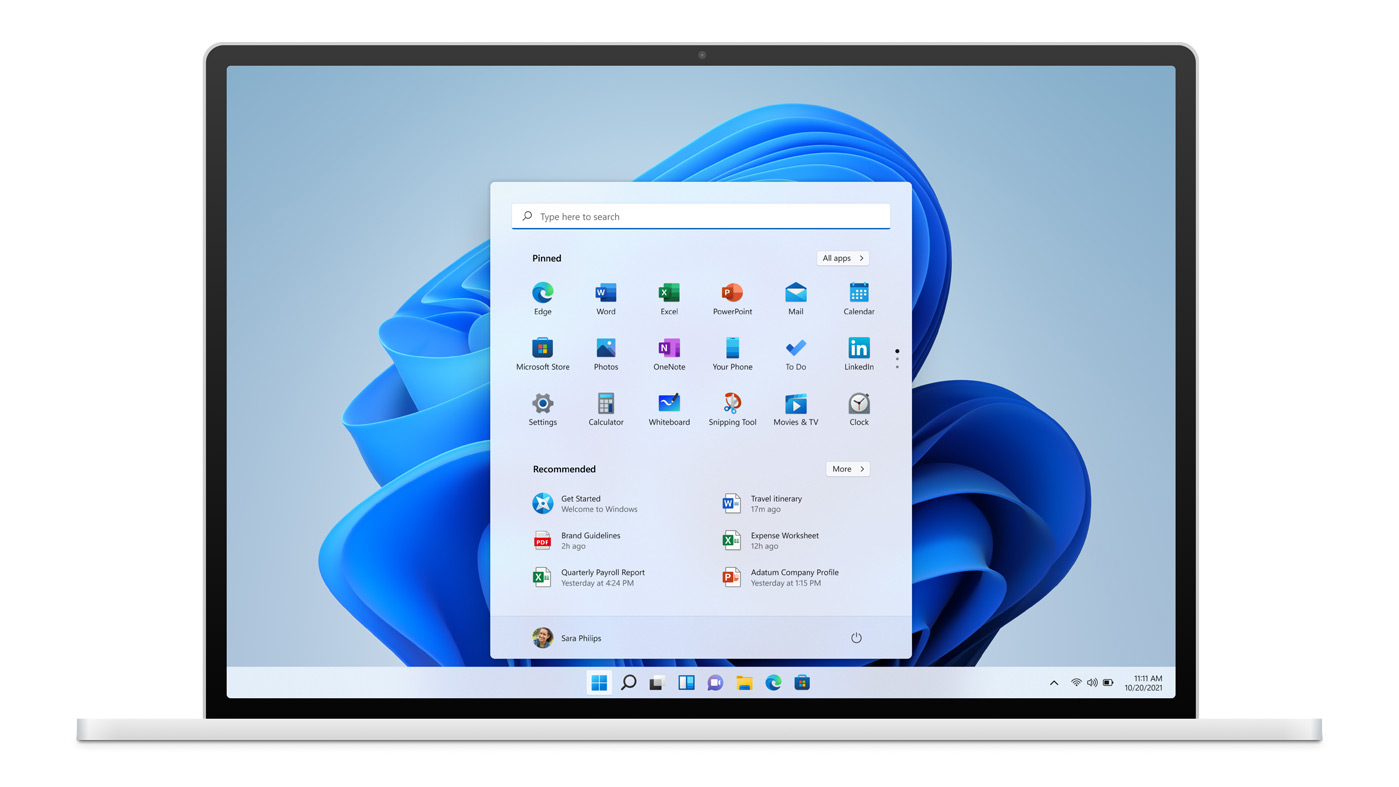 Windows 11 estará disponible este 5 de octubre 2021